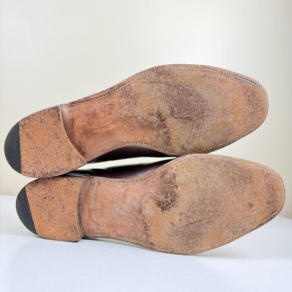 Church\'s Consul Bleached Calfskin Custom Grade Oxford Brown Leather main image 11